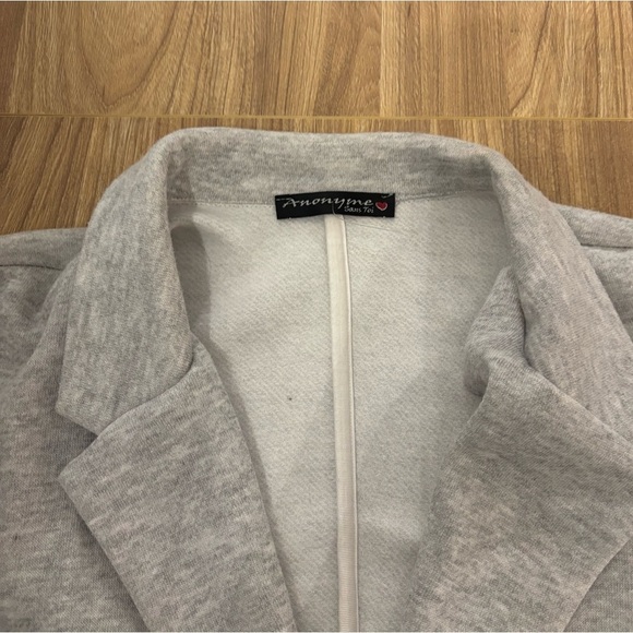 Societe Anonyme Heather Gray Blazer Coat - Picture 2 of 7